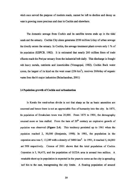 Salinity Intrusion and Seasonal Water Quality Variations in the Tidal ...