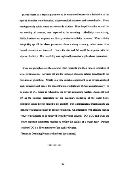 Salinity Intrusion and Seasonal Water Quality Variations in the Tidal ...