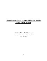 Implementation of Software-Defined Radio Using USRP Boards