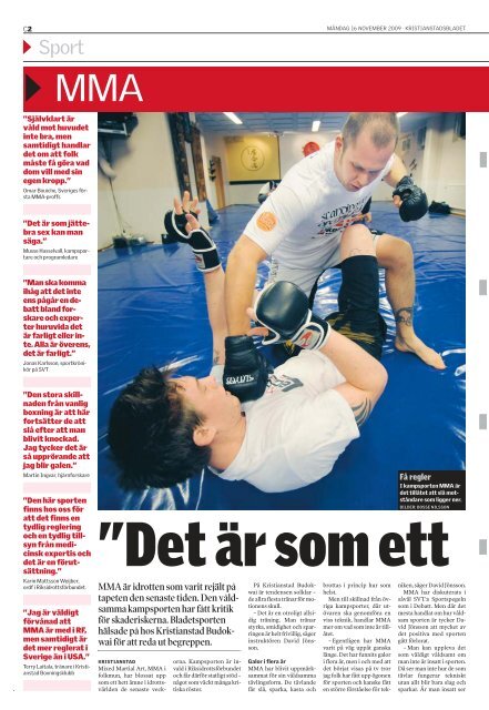 MMA på frammarsch - IQ Pager