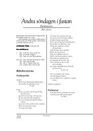 Andra söndagen i fastan