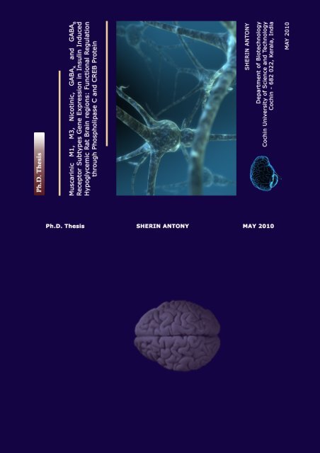 Muscarinic M1, M3, Nicotinic,GABAA and GABAB Receptor