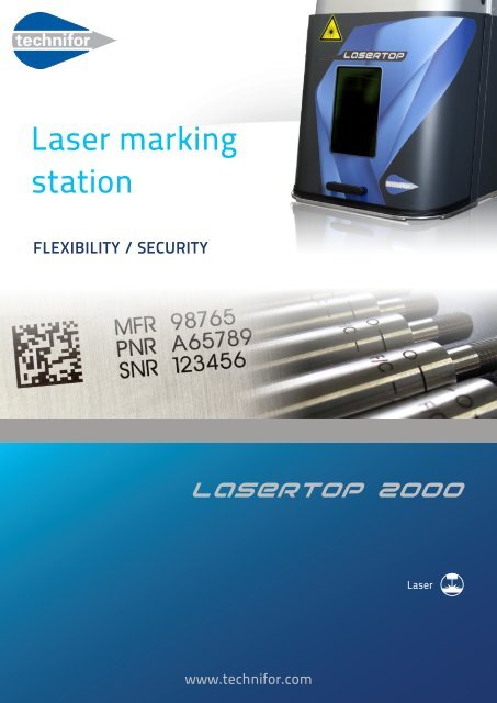 LaserTop 2000 leaflet - Technifor