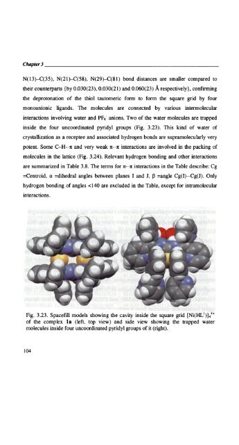 Self-assembled Transition Metal Coordination Frameworks of ...