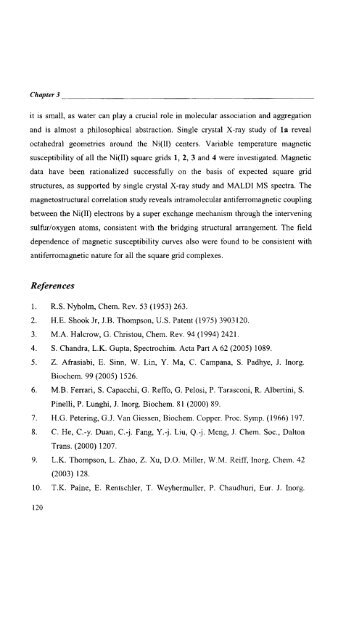 Self-assembled Transition Metal Coordination Frameworks of ...