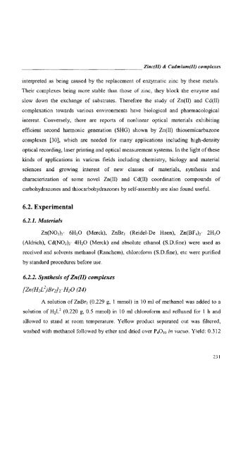 Self-assembled Transition Metal Coordination Frameworks of ...