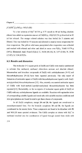 Self-assembled Transition Metal Coordination Frameworks of ...