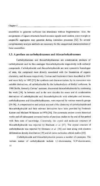 Self-assembled Transition Metal Coordination Frameworks of ...