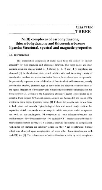 Self-assembled Transition Metal Coordination Frameworks of ...