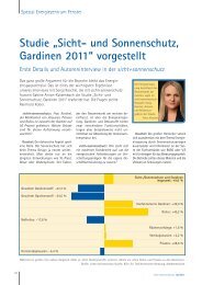 Studie „Sicht- und Sonnenschutz, Gardinen 2011 ... - marketmedia24