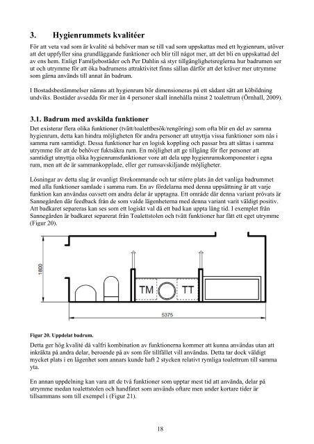 Utvidgade kvalitetskriterier för badrum i lägenhet - Chalmers ...