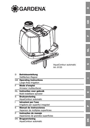 Betriebsanleitung - Karriere - GARDENA