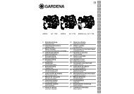 Betriebsanleitung - Karriere - GARDENA