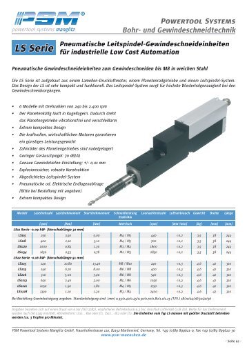 LS Serie - psm-muenchen.de