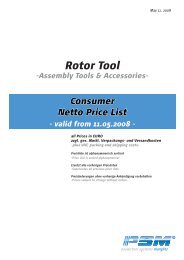 Rotor Tool - psm-muenchen.de