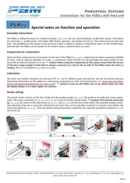 Powertool Systems - psm-muenchen.de