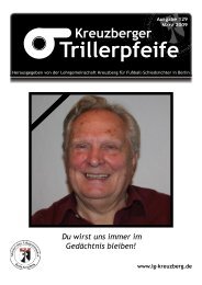 Trillerpfeife - LG Kreuzberg