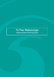 Te Pae Mahutonga Implementation Planning Guide - National ...