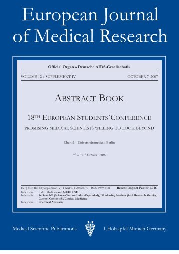 European Journal of Medical Research - Deutsche AIDS ...