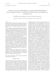 effect of calcium hydroxide and chlorhexidine based gutta-percha ...