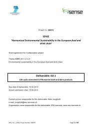 Life cycle assessment of Romanian beef and ... - ESU-services Ltd.