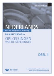 OPLOSSINGEN - De Boeck