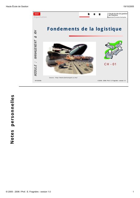 gestion de la chaine logistique de wal mart