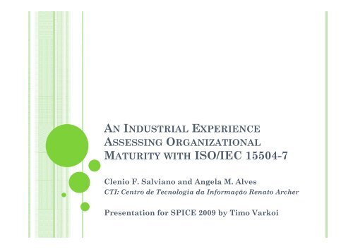 aie ma iso/iec 15504 7 maturity with iso/iec 15504-7