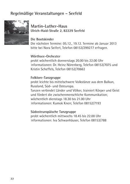 Gemeindebrief Dezember 2012 bis Januar 2013 - Evangelische ...