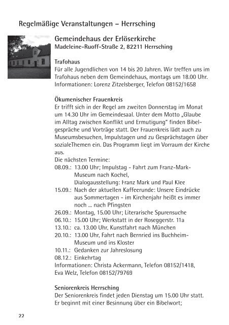 Gemeindebrief September bis November 2011 - Evangelische ...