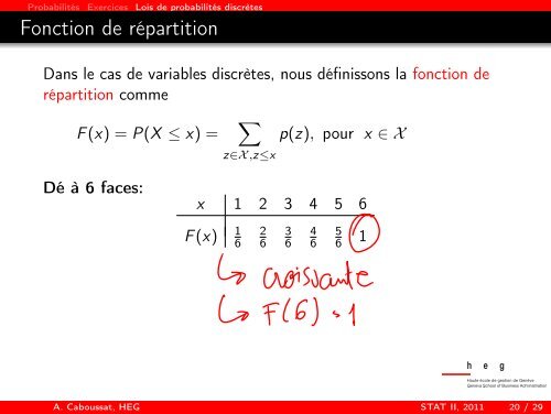 Statistiques II