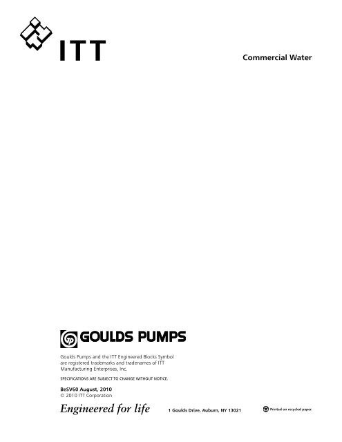 ITT Goulds Pumps