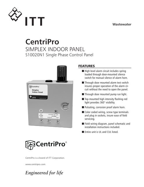 Centripro Pump Control Wiring Diagram