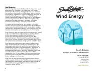 Wind Energy - South Dakota Public Utilities Commission