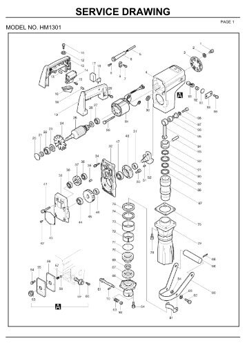 Makita Service Information