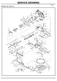 spare parts list - Makita