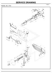 service drawing - Makita