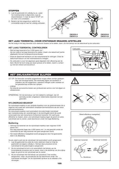 Original Instruction Manual Instructions d'emploi d'origine ... - Makita