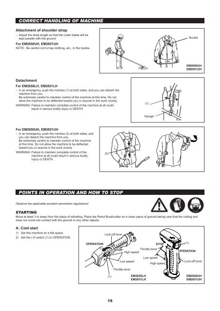 Original Instruction Manual Instructions d'emploi d'origine ... - Makita