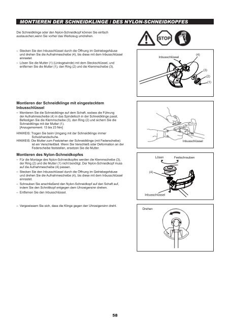 Original Instruction Manual Instructions d'emploi d'origine ... - Makita