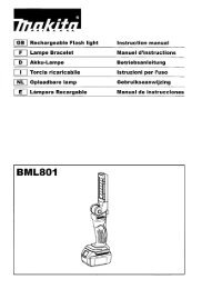 Bedienungsanleitung - Makita