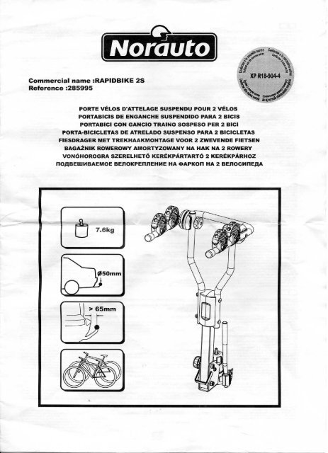 Norauto rapidbike 2 cheap