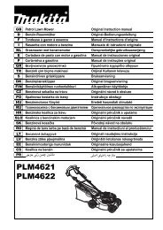 PLM4621 PLM4622 - Makita