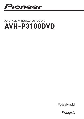 AVH-P3100DVD - Norauto