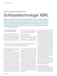 Schlüsseltechnologie XBRL - anubo