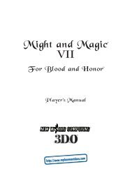 Might and Magic 7 For Blood and Honor