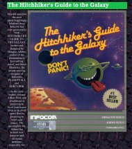 Download The Hitchhiker's Guide to the Galaxy - My Abandonware