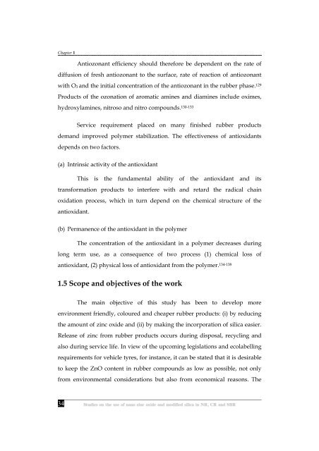 Studies on the use of nano zinc oxide and modified silica in NR, CR ...