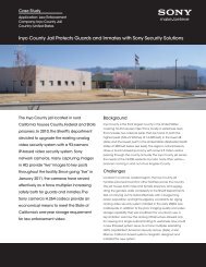 Inyo County Jail Protects Guards and Inmates - Anixter