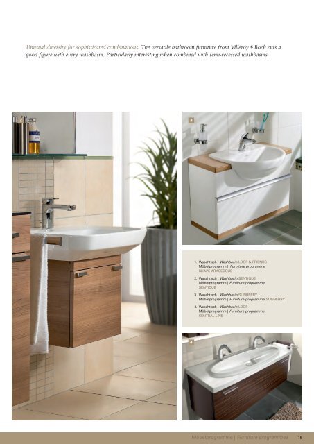 Built-in washbasins - eBuild